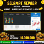 JACKPOT SLOT GACOR MAIN GATES OF OLYMPUS 1000 30 SEPTEMBER 2025