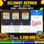 JACKPOT SLOT GACOR MAIN MAHJONG WAYS 19 NOVEMBER 2025