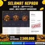 JACKPOT SLOT GACOR MAIN WILD BOUNTY SHOWDOWN 16 NOVEMBER 2025