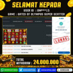 JACKPOT SLOT GACOR MAIN GATES OF OLYMPUS SUPER SCATER 22 DESEMBER 2025