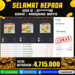 JACKPOT SLOT GACOR MAIN MAHJONG WAYS 21 DESEMBER 2025