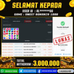 JACKPOT SLOT GACOR MAIN SWEET BONANZA 1000 04 DESEMBER 2025